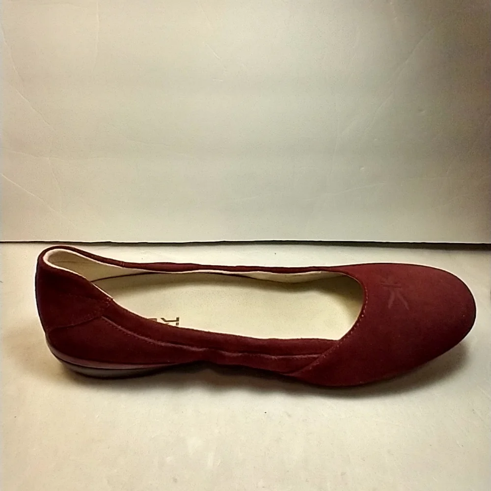 Kuru Vienna Suede Leather Slip-On Cushioned Ballet Flats Women's sz 11.
